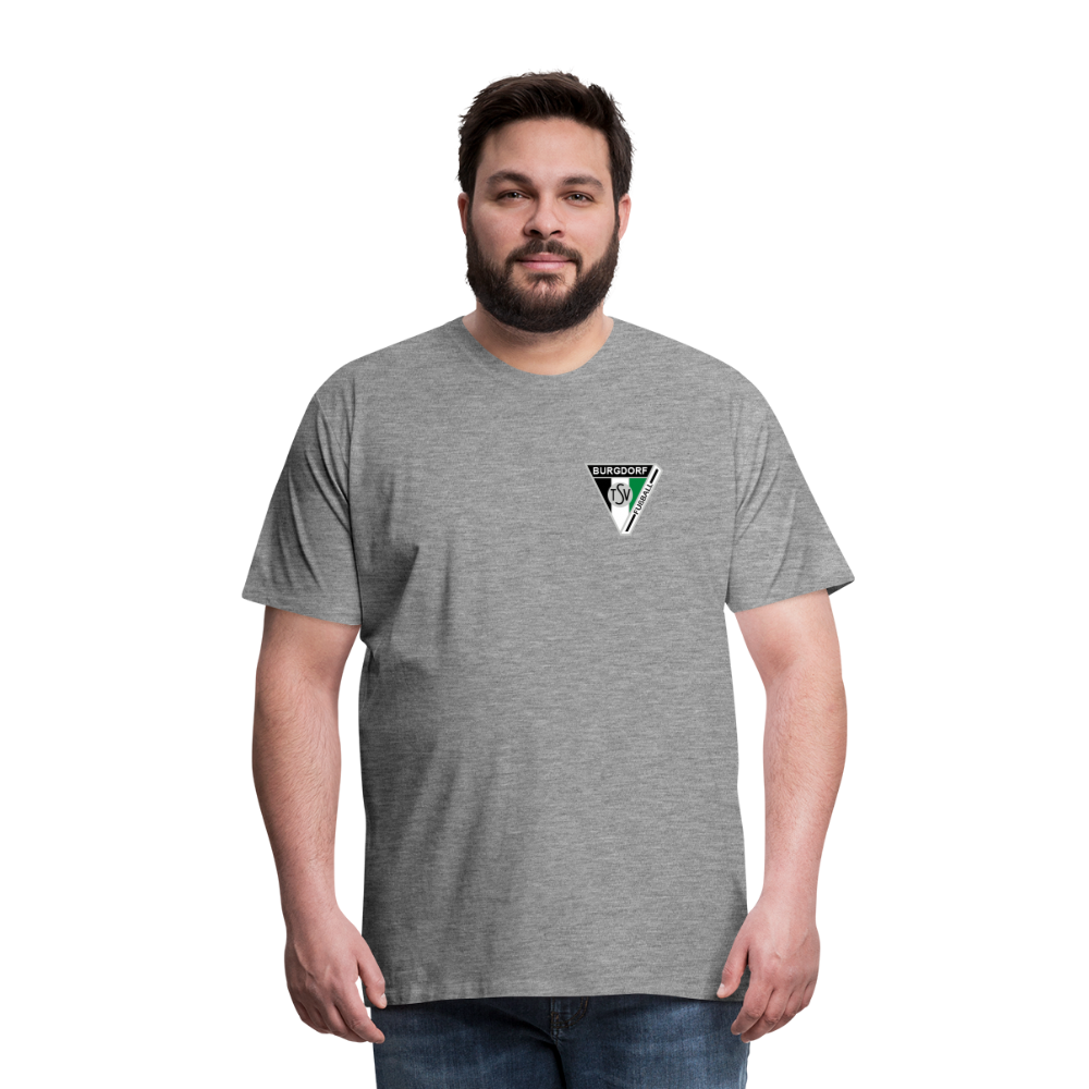 TSV Burgdorf unisex Premium T-Shirt - Grau meliert