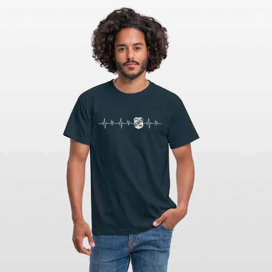 SV Uetze 09 Premium T-Shirt heartbeat - Navy
