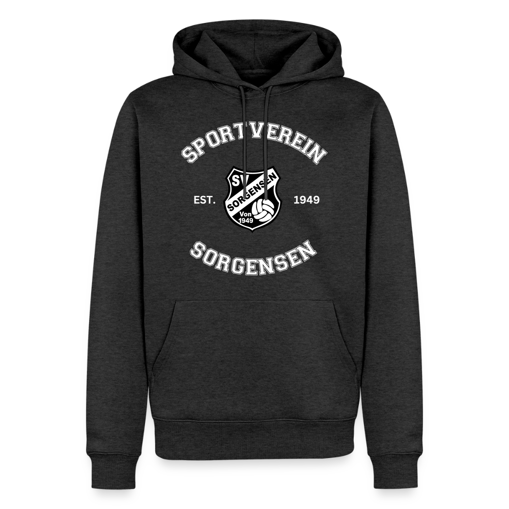 SV Sorgensen unisex Collage Hoodie flex - Anthrazit meliert