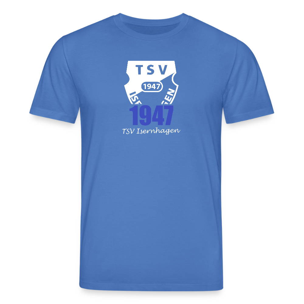 TSV Isernhagen unisex Bio-T-Shirt "Real" - Achtsames Blau