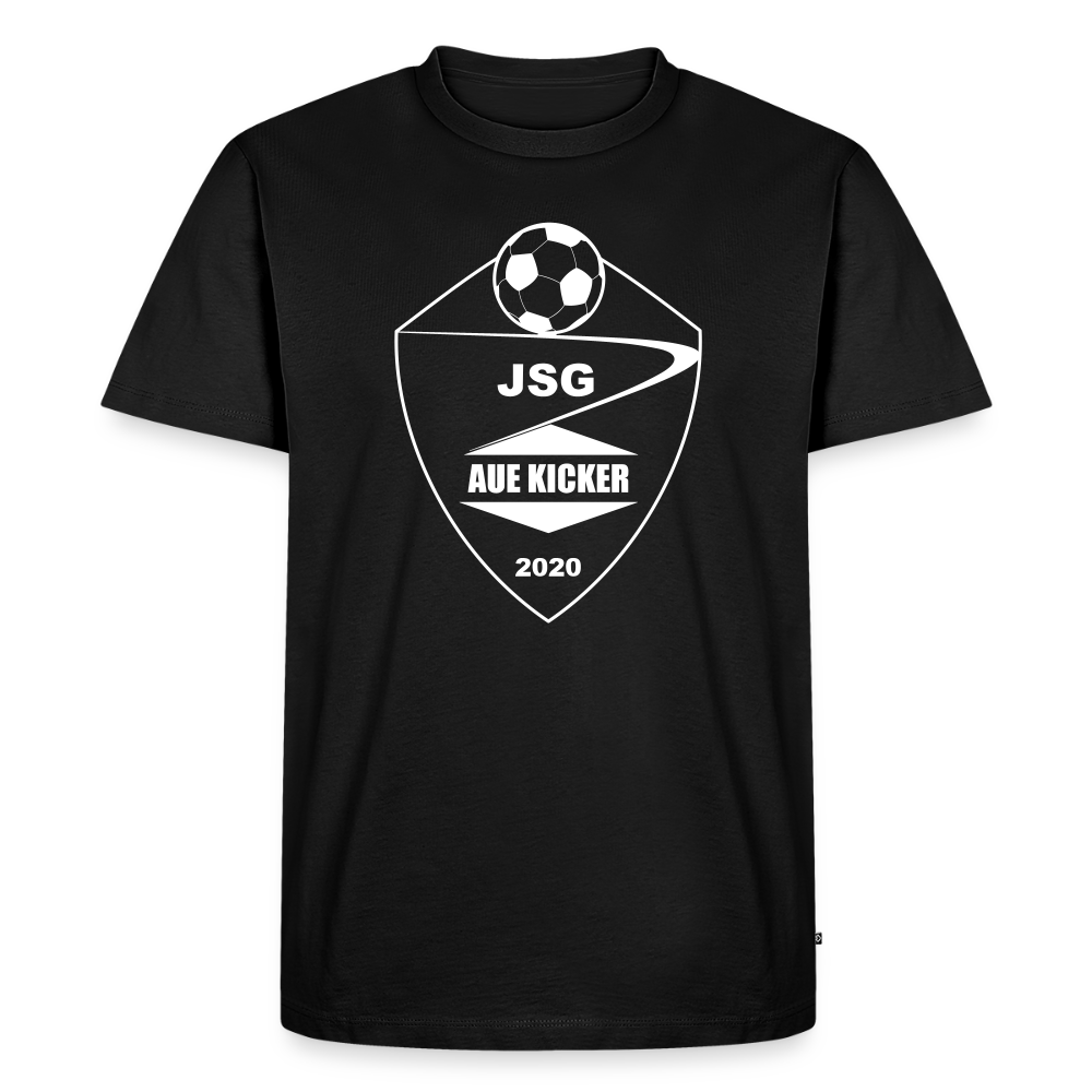 JSG Aue Kicker Premium Unisex T-Shirt - Schwarz