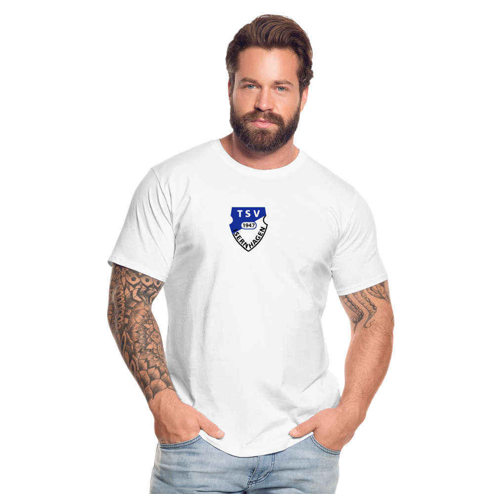 TSV Isernhagen Premium Bio T-Shirt Logo flex - Weiß