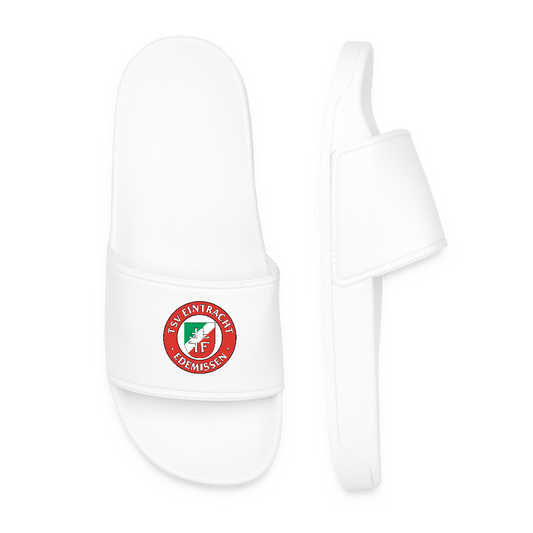 Eintracht Edemissen unisex Badelatschen (Gr. 40-46) - Weiß