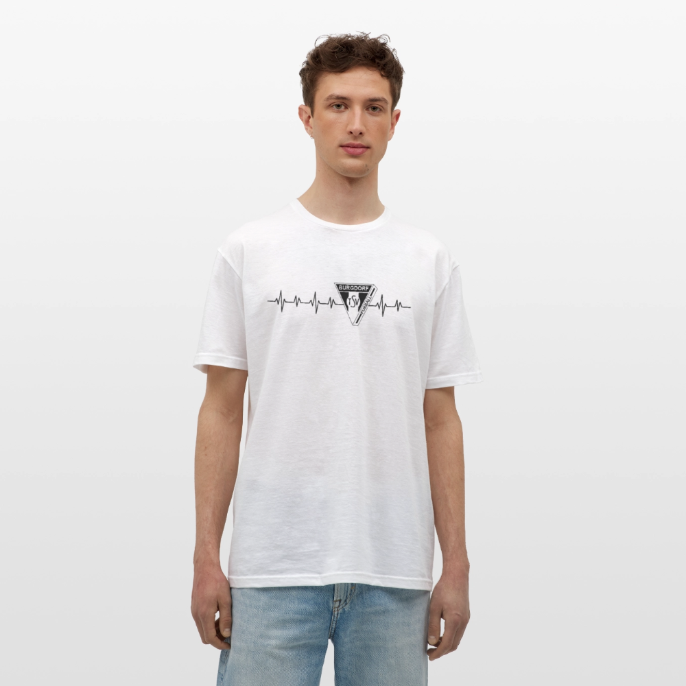 TSV Burgdorf Premium T-Shirt heartbeat flex - Weiß