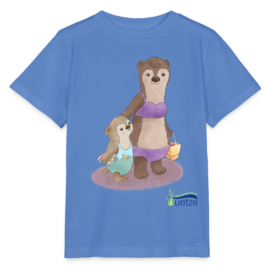 Naturbad Uetze Kinder T-Shirt "Ottermama" (98-128) - Blau
