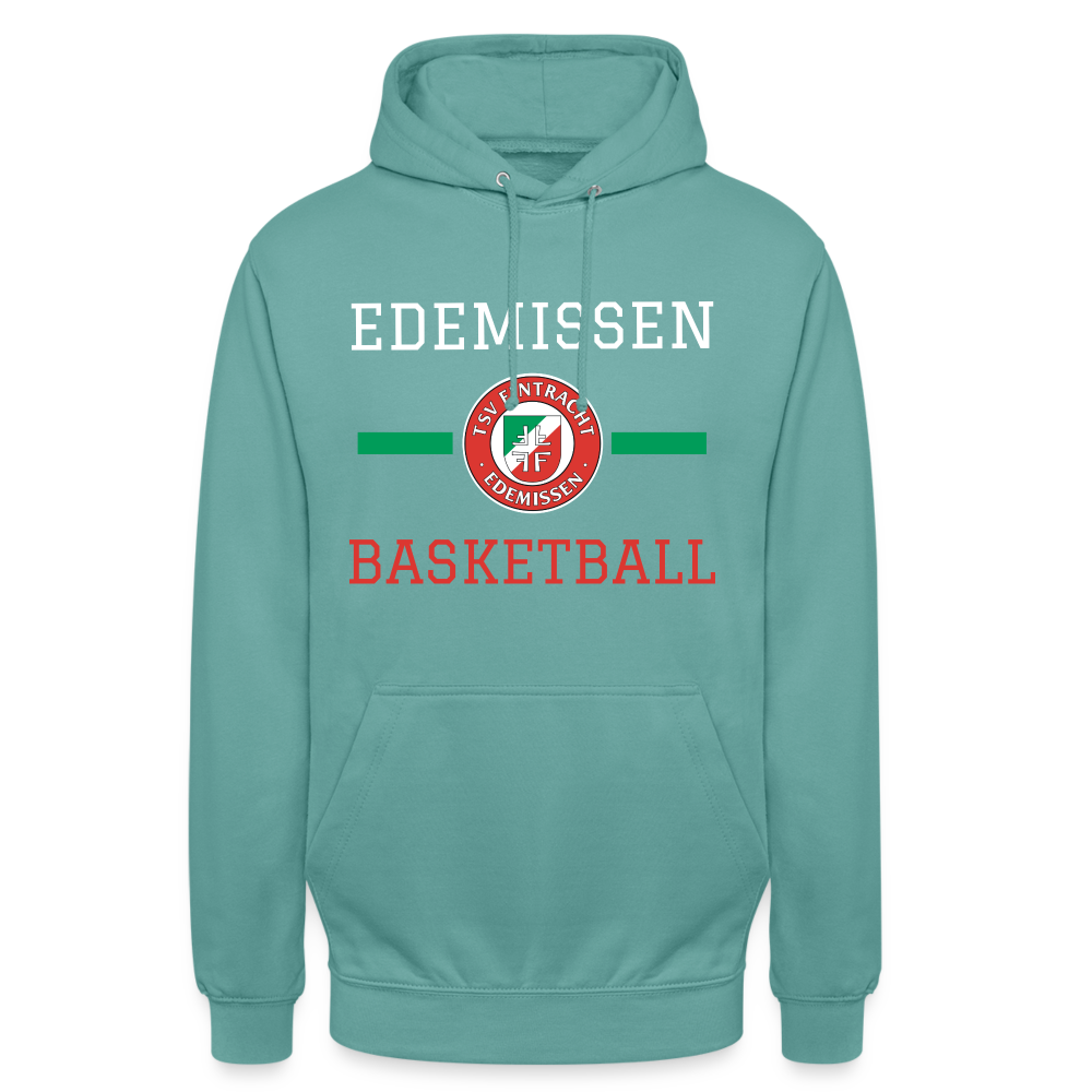 Edemissen Basketball Unisex Hoodie - Pastelltürkis