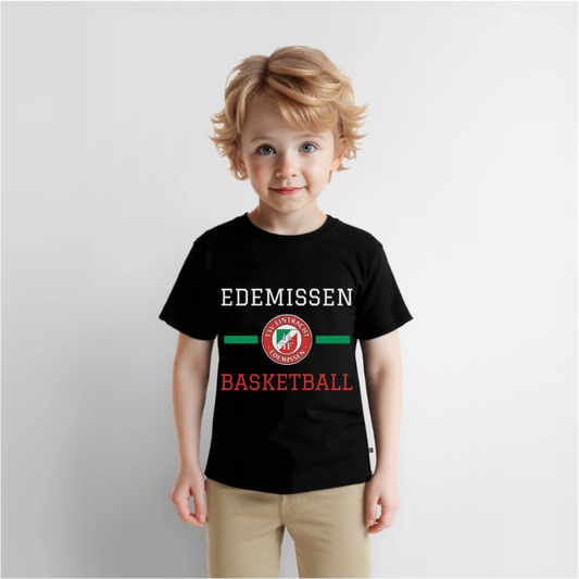 Kinder T-Shirt TSV Edemissen Basketball - Schwarz