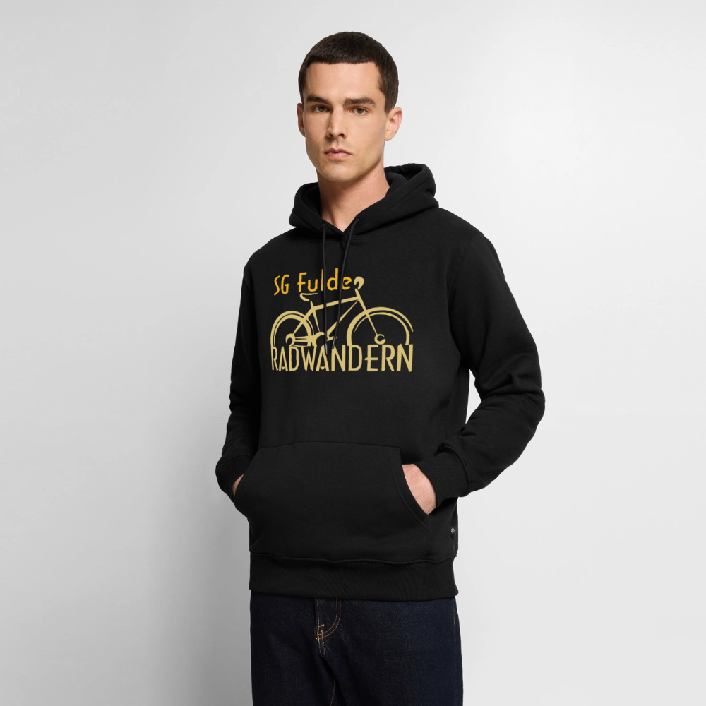 Fulde Radwandern Premium Hoodie flex - Schwarz