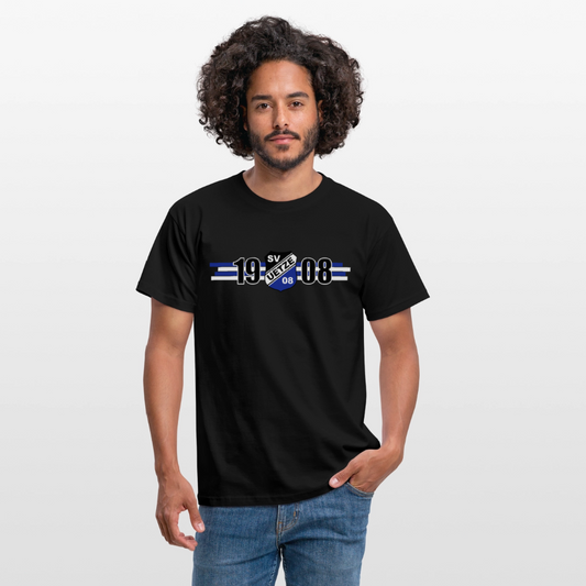 SV Uetze 08 - Tradition seit 1908 Premium T-Shirt flex - Schwarz