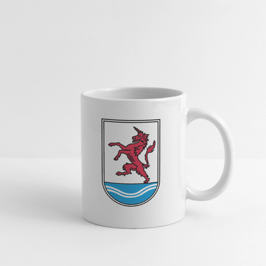 Knesebeck Tasse Logo beidseitig - Weiß