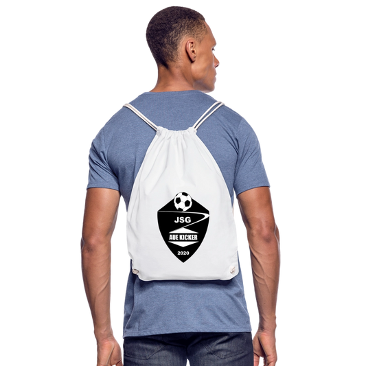 JSG Aue Kicker Turnbeutel weiss - Weiß