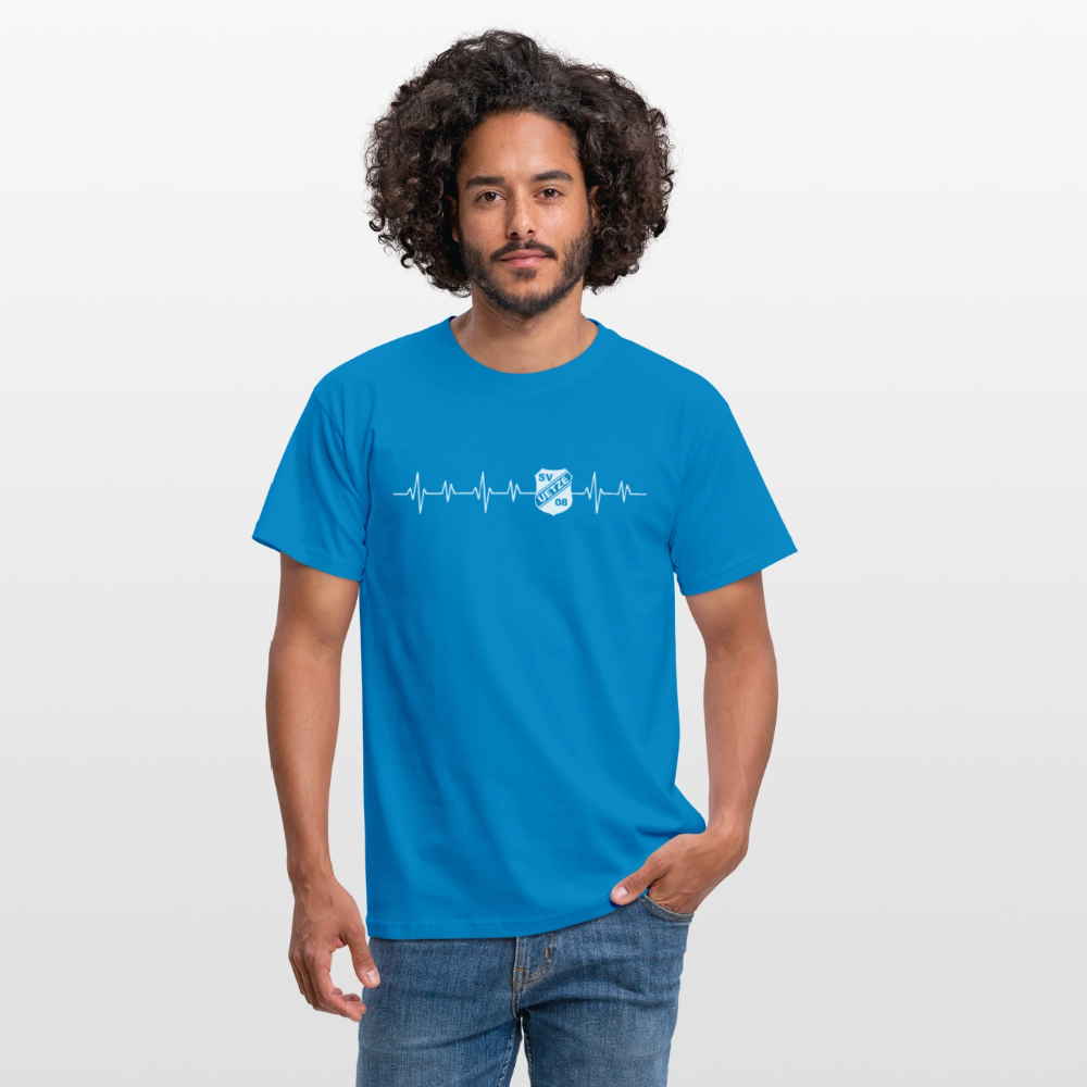 SV Uetze 09 Premium T-Shirt heartbeat - Royalblau