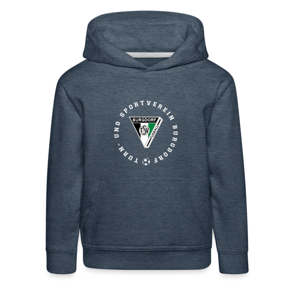 TSV Burgdorf Kinder Premium Hoodie TSV - Jeansblau
