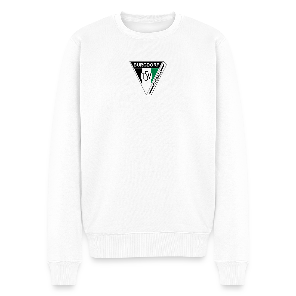 TSV Burgdorf unisex Premium Pullover Logo Flexdruck - Weiß