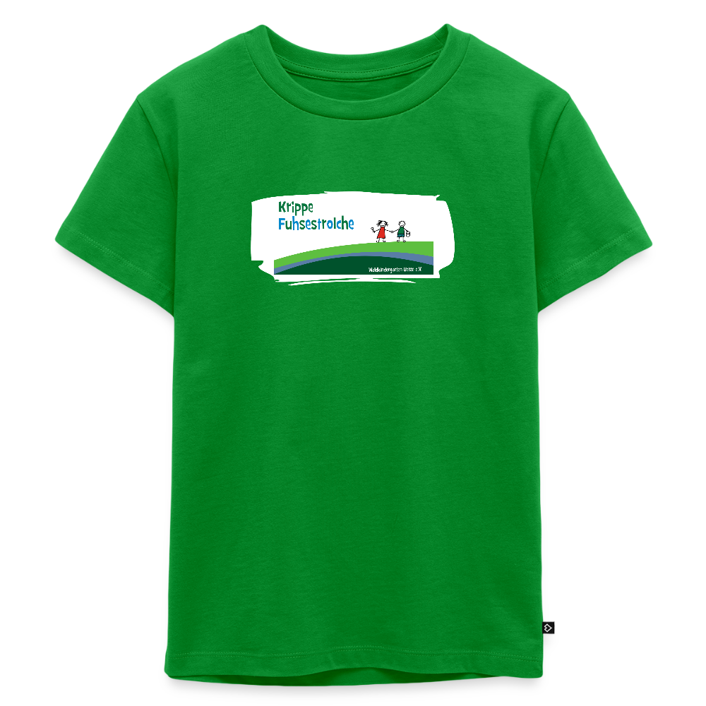 Waldkindergarten Uetze Krippenlogo Kinder Premium T-Shirt - Grün