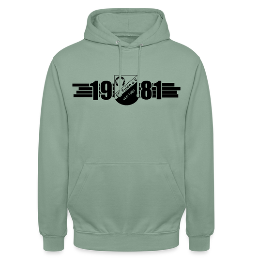 SG Fulde 1981 black clean Unisex Hoodie - Graugrün