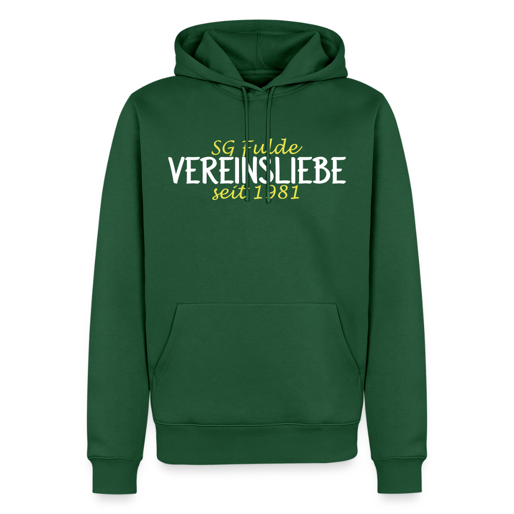 SG Fulde Vereinsliebe Unisex Premium Hoodie flex - Flaschengrün