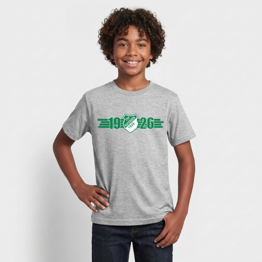 TSV Katensen Kinder T-Shirt "1926" (Gr.134-164) - Grau meliert