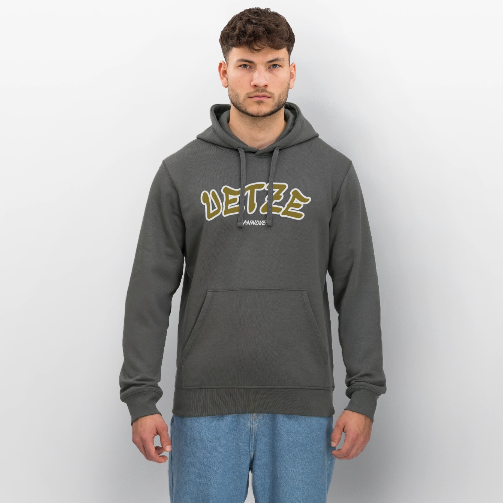 Uetze Hannover Gold Unisex Bio-Hoodie Flex - Anthrazit