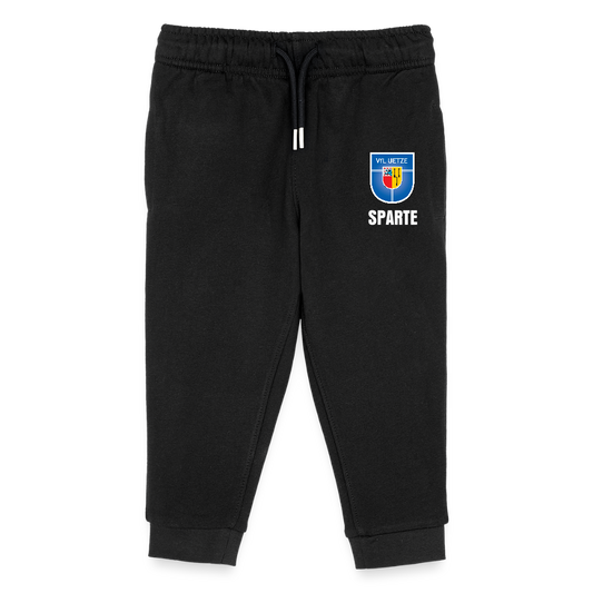 VfL Uetze Kinder Bio Jogginghose (personalisierbar) - Schwarz