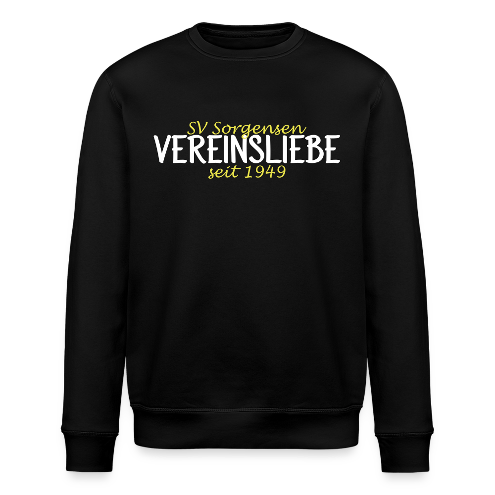 SV Sorgensen Vereinsliebe Unisex Bio-Sweatshirt - Schwarz