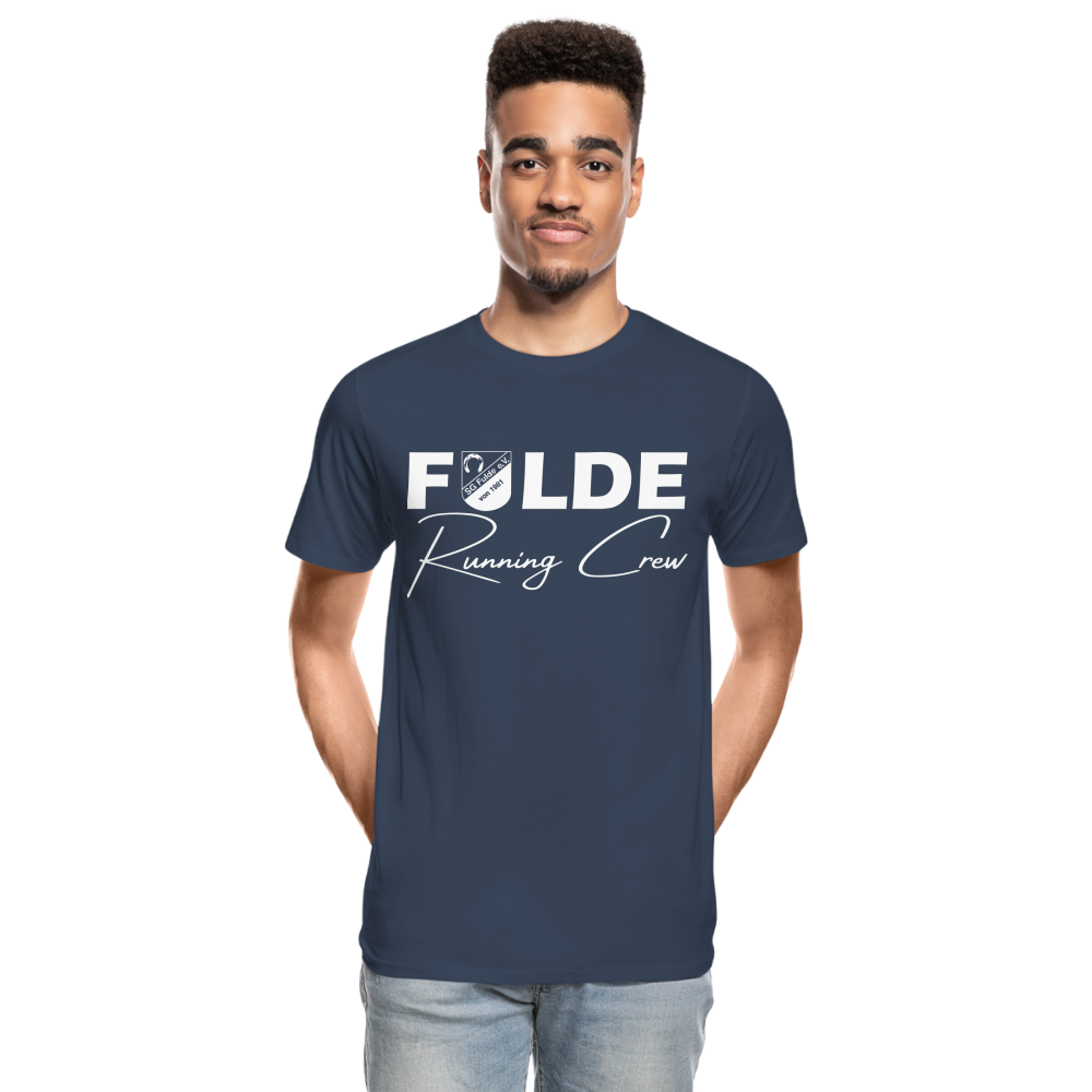 Fulde Running Crew 2.0 Bio-T-Shirt flex - Navy