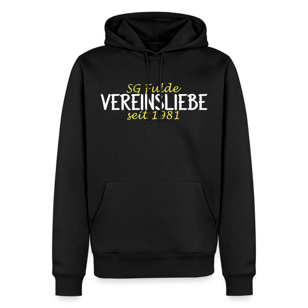 SG Fulde Vereinsliebe Unisex Premium Hoodie flex - Schwarz