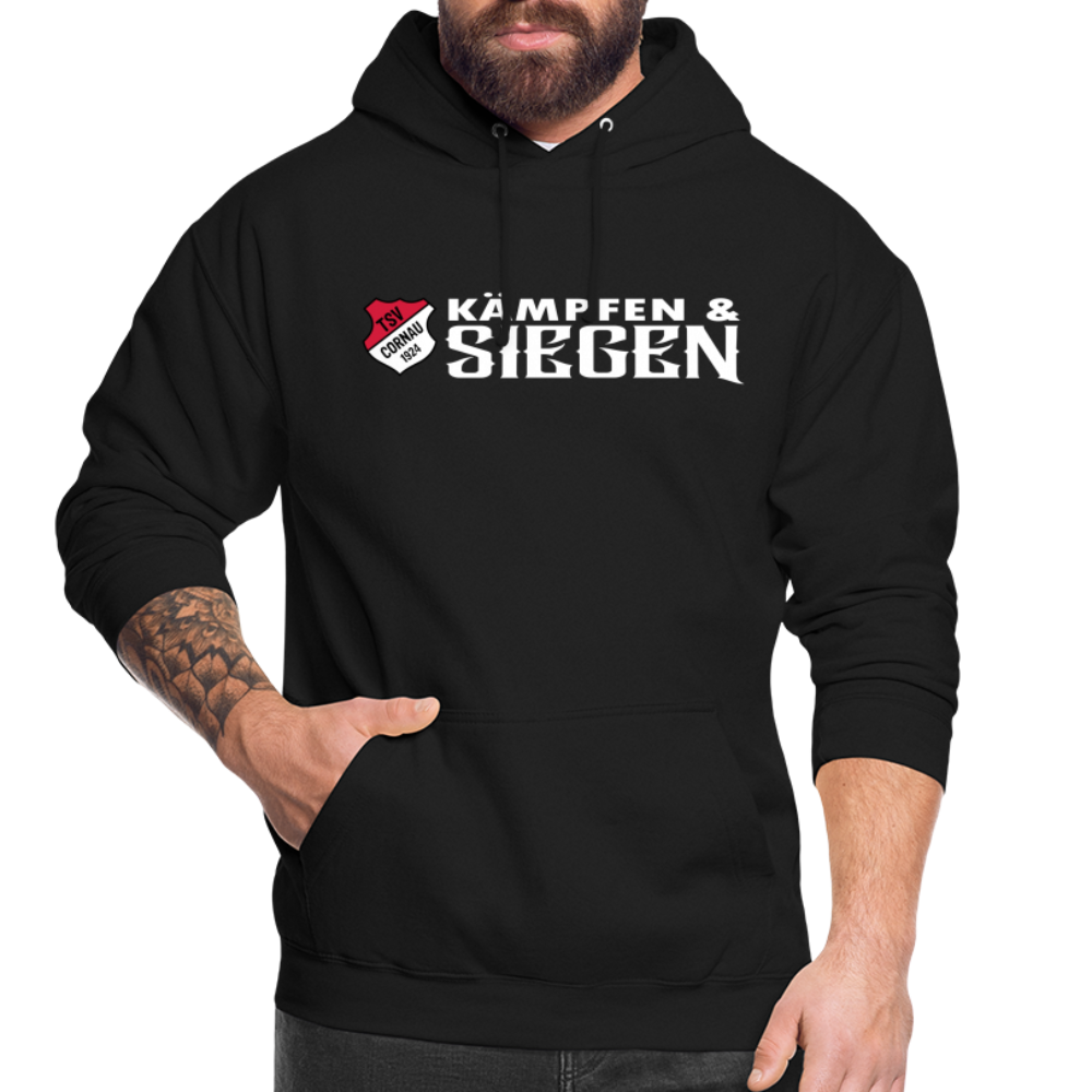 TSV Cornau Kämpfen & Siegen Unisex Hoodie flex - Schwarz
