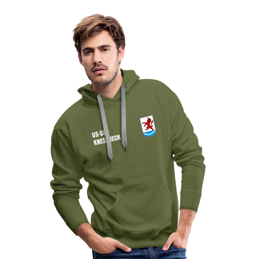 US-SLG Knesebeck unisex Premium Hoodie - Olivgrün