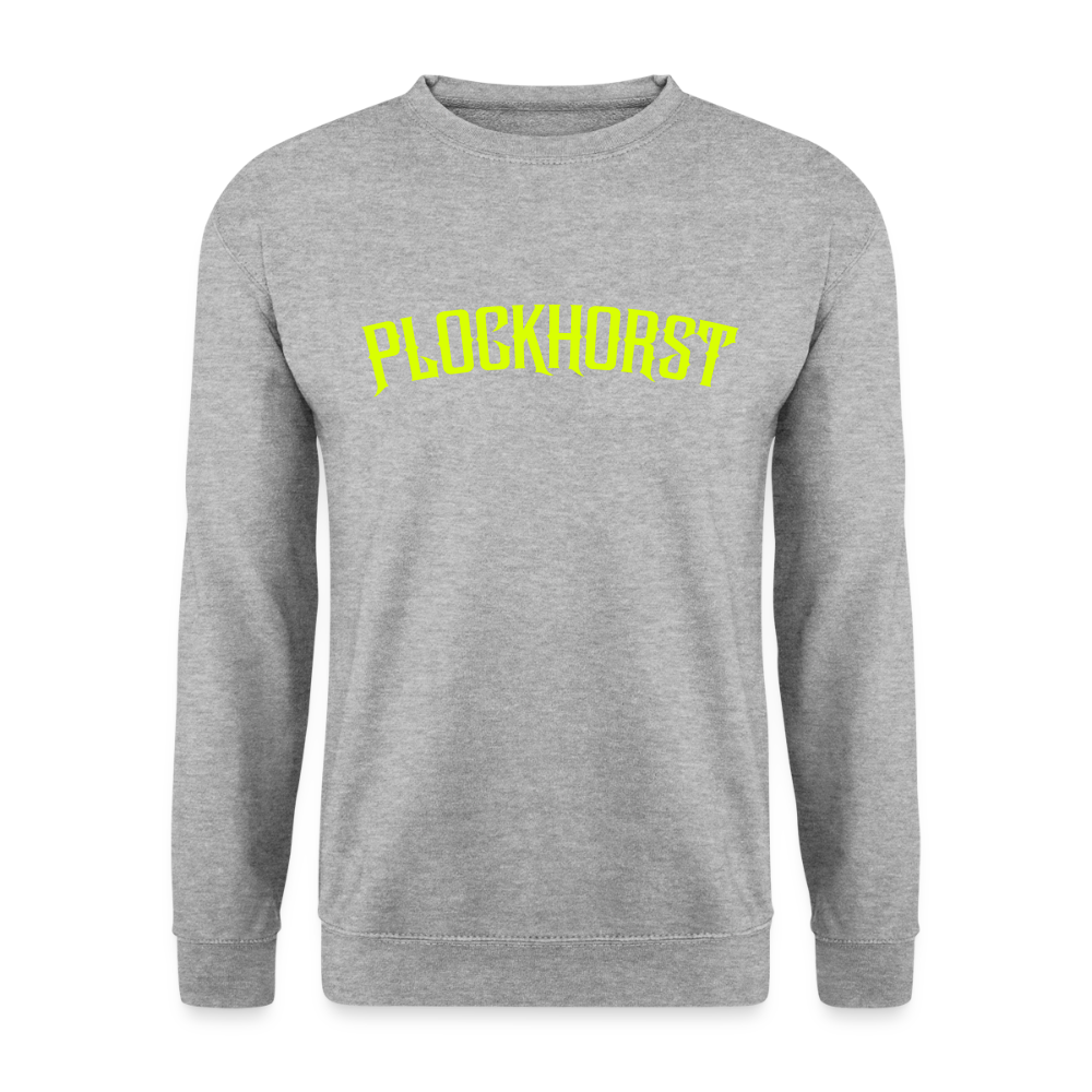 Plockhorst Unisex Pullover - Weißgrau meliert