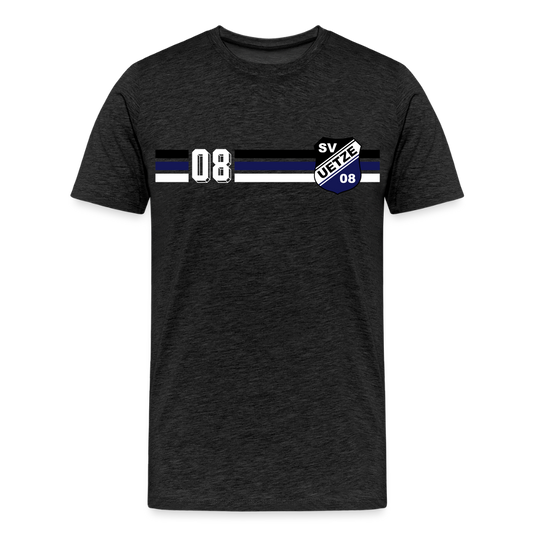 SV Uetze 08 stripes Premium T-Shirt flex - Anthrazit