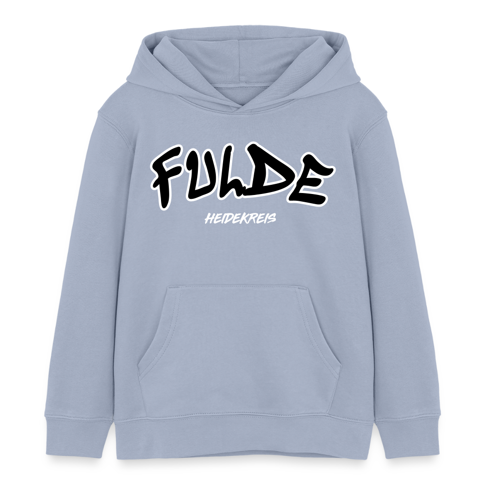 Fulde Heidekreis Kinder Bio-Hoodie - Lavendel-Violett