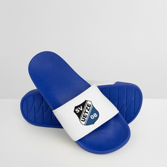 SV Uetze 08 unisex Badelatschen (Gr. 40-46) - Königsblau