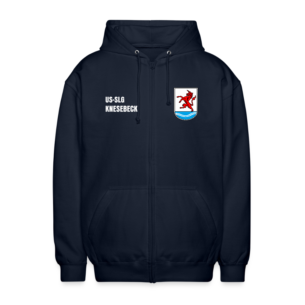 US-SLG Knesebeck Unisex Kapuzenjacke - Navy