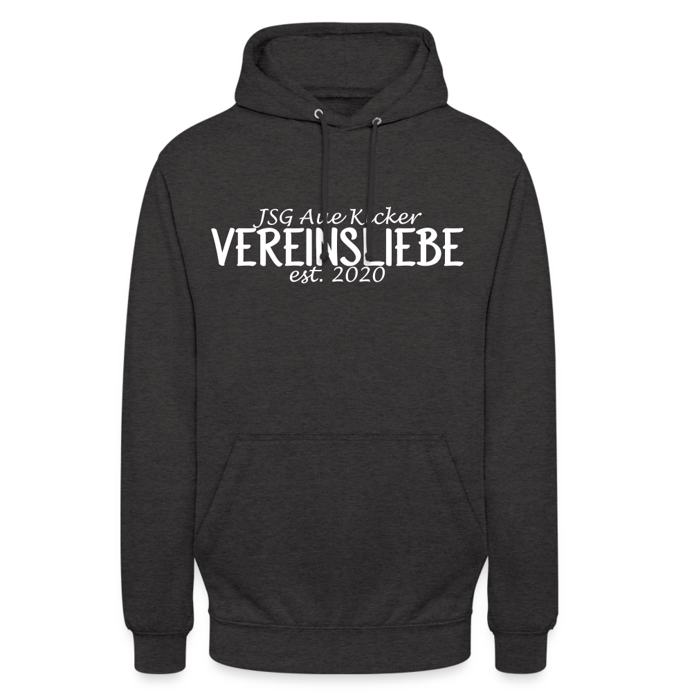 JSG Aue Kicker Vereinsliebe Unisex Hoodie flex - Anthrazit