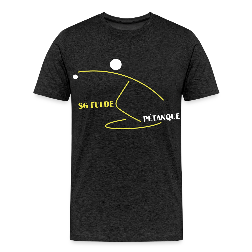 SG Fulde Petanque Männer Premium T-Shirt flex - Anthrazit