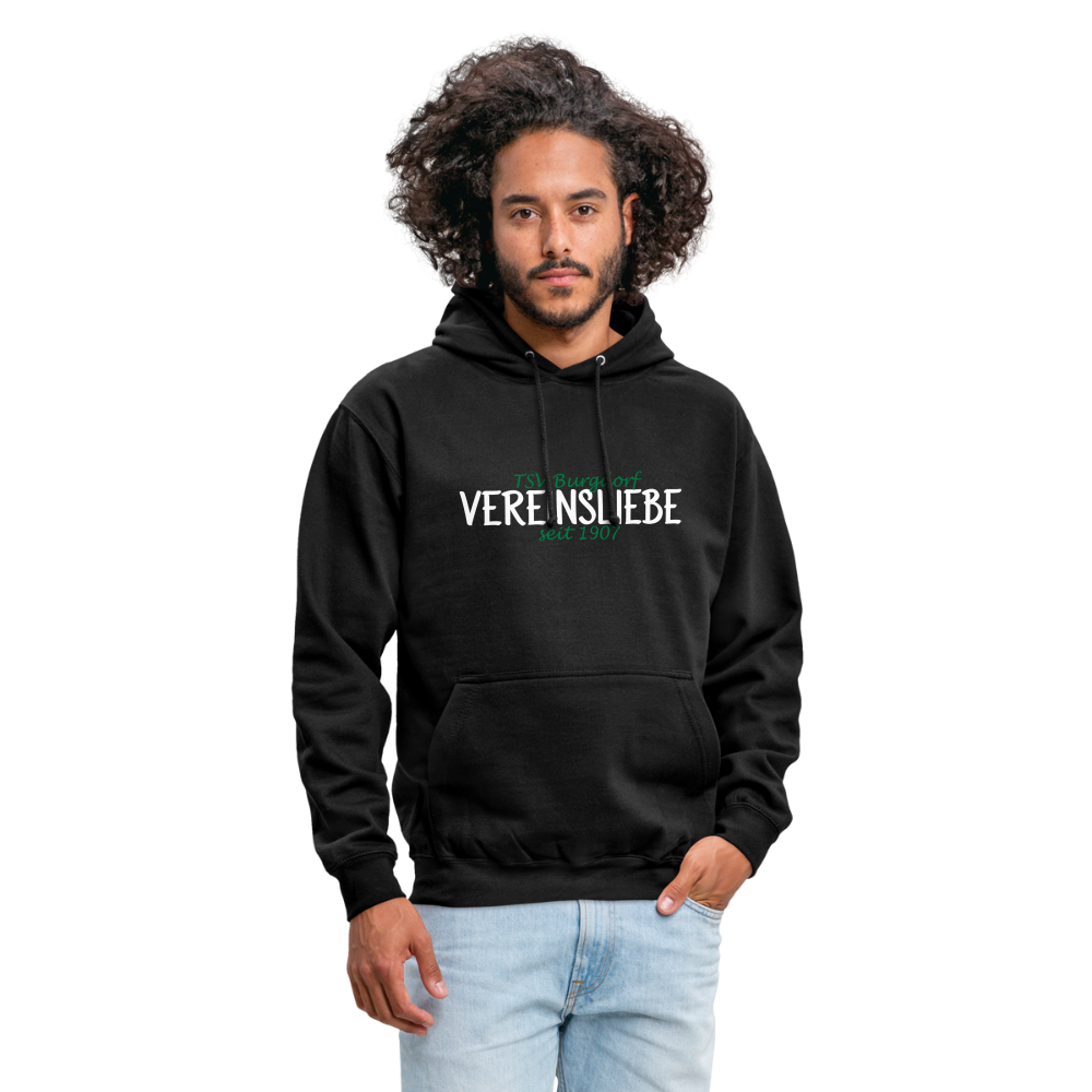 TSV Burgdorf Vereinsliebe Unisex Hoodie flex - Schwarz
