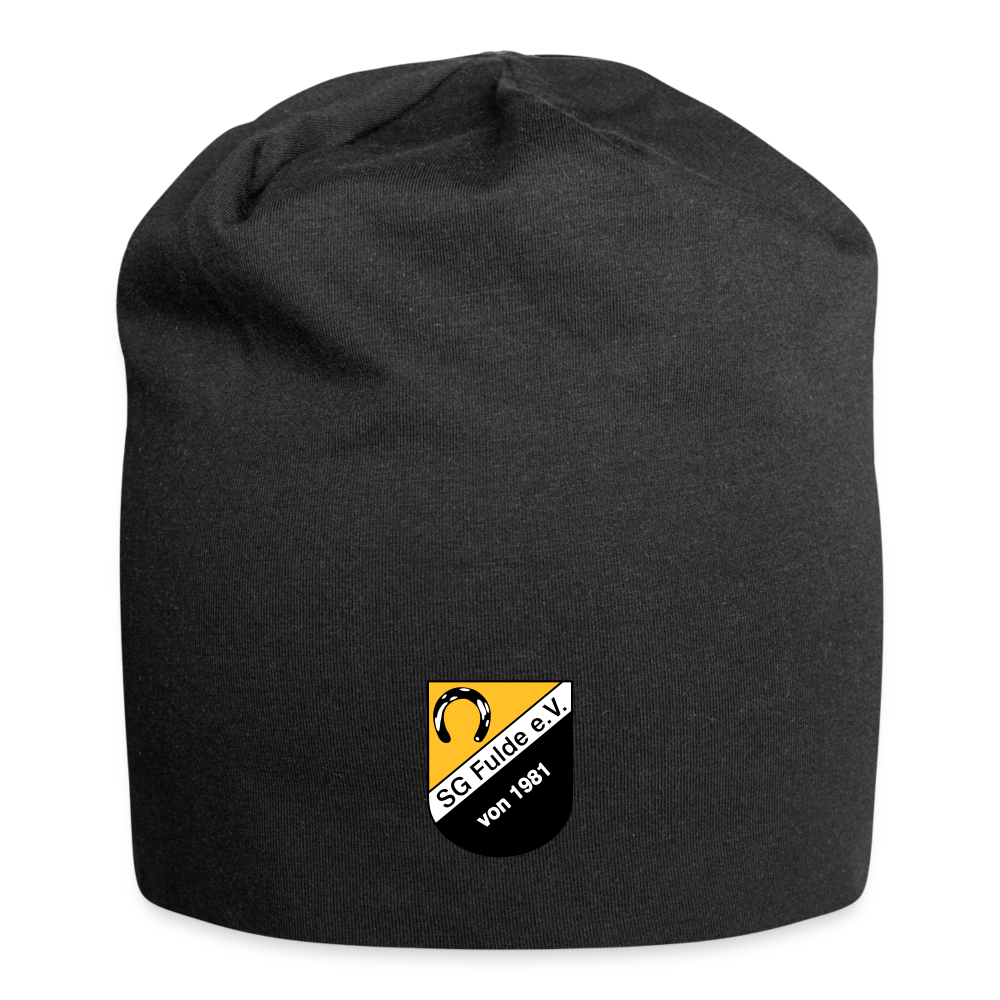 SG Fulde Jersey-Beanie Logo - Schwarz