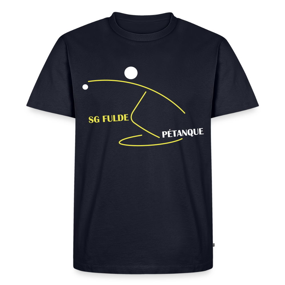 SG Fulde Petanque Männer Premium T-Shirt flex - Navy