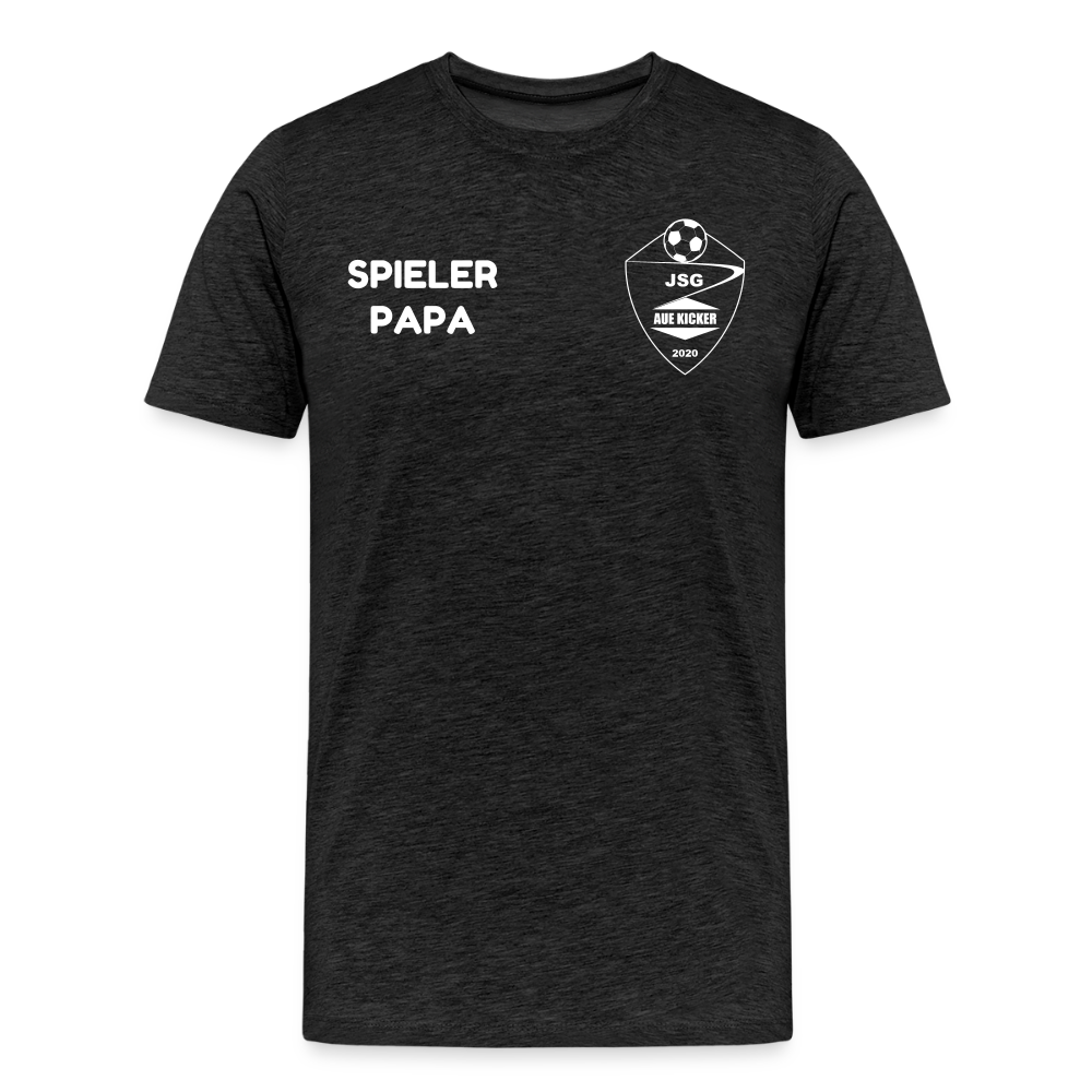 JSG Aue Kicker Spieler Papa Unisex T-Shirt - Anthrazit