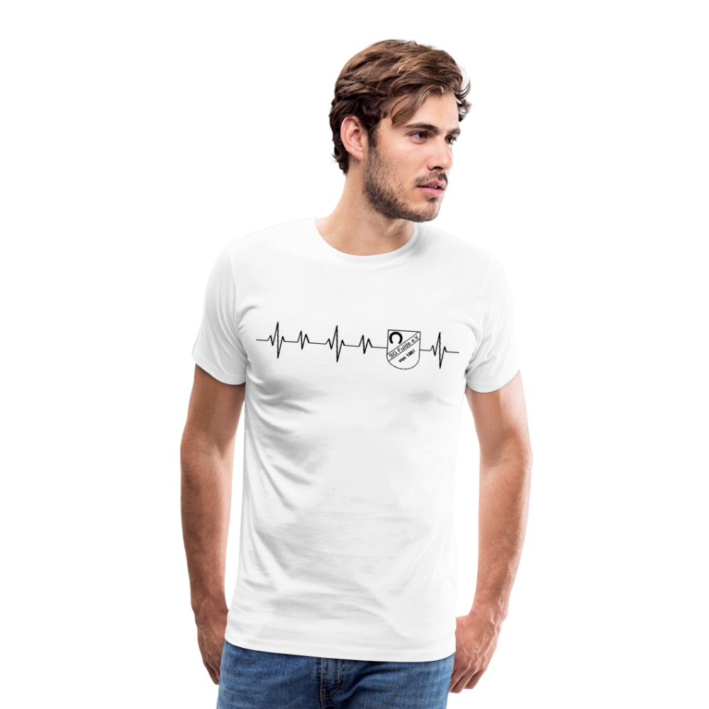 SG Fulde Premium T-Shirt heartbeat - Weiß
