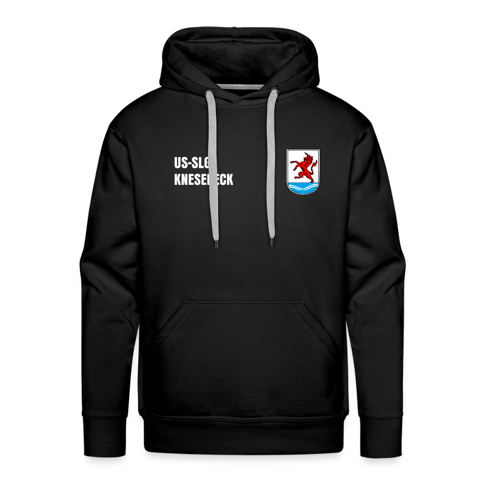 US-SLG Knesebeck unisex Premium Hoodie - Schwarz