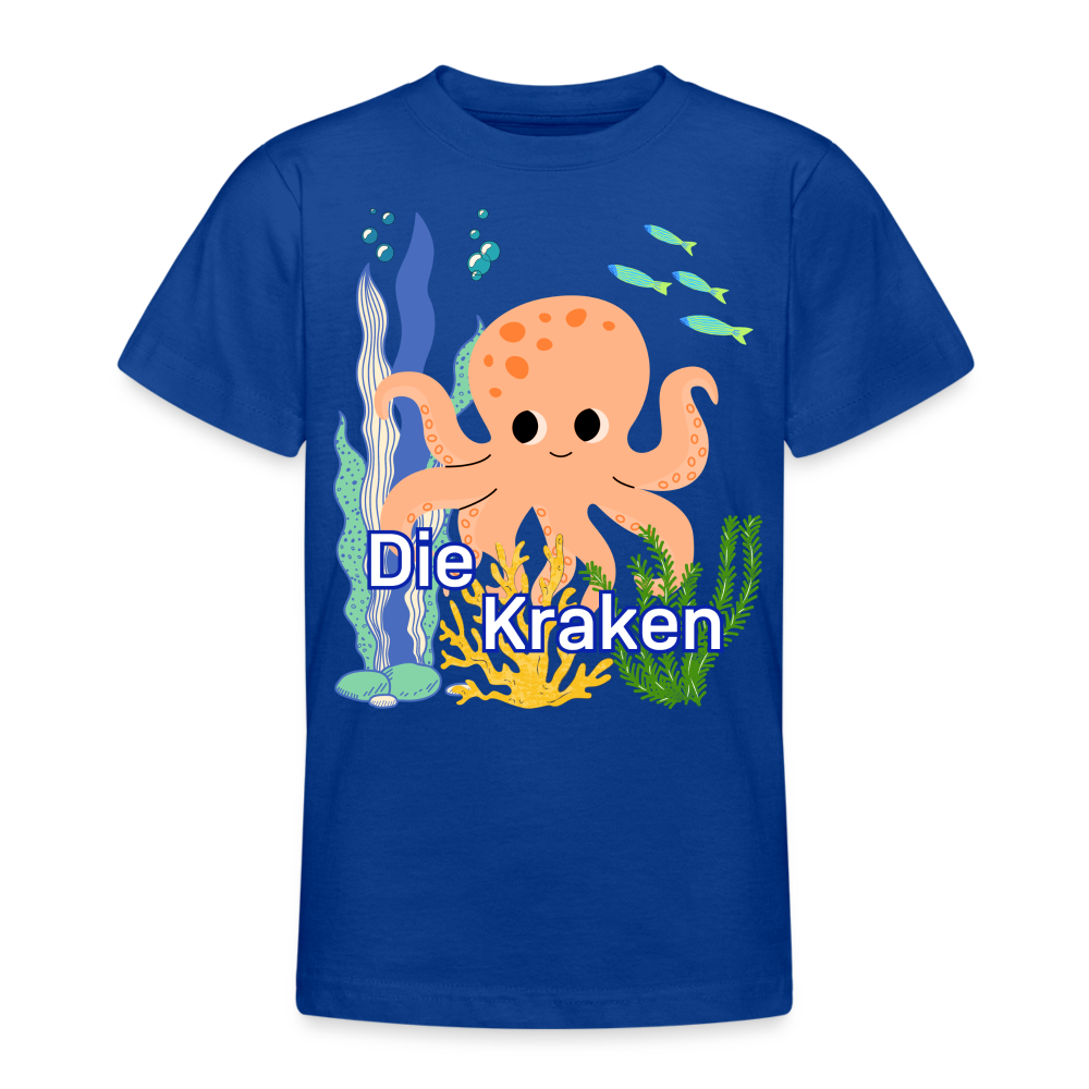 Krakenklasse Kinder T-Shirt - Royalblau
