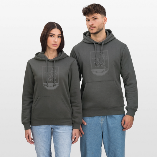 Knesebeck Unisex Bio-Hoodie All Grey flex - Anthrazit