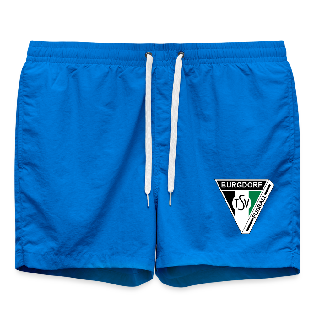 TSV Burgdorf Badeshorts Logo Flexdruck - Cobalt blue