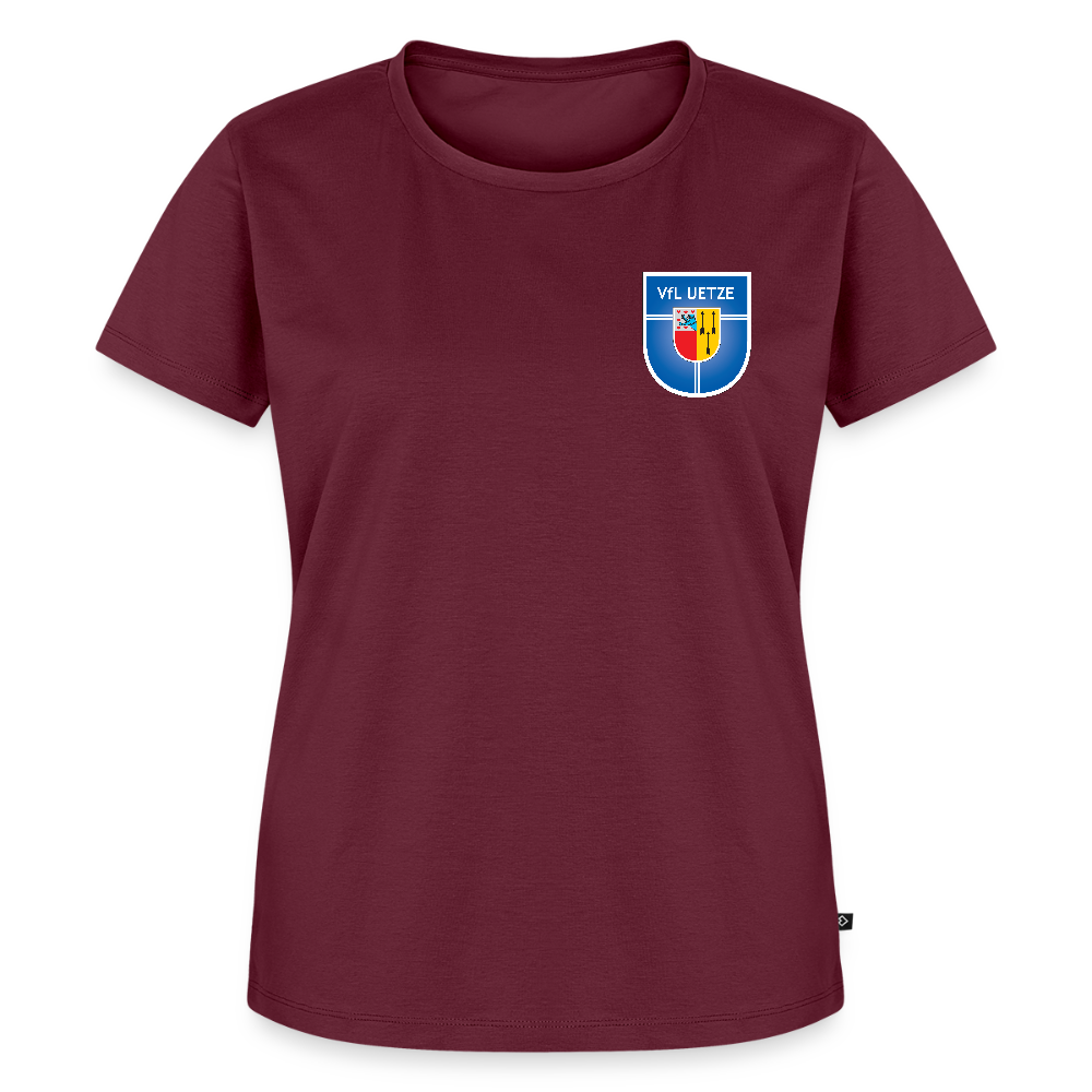 VfL Uetze Frauen Premium T-Shirt - Burgunderrot