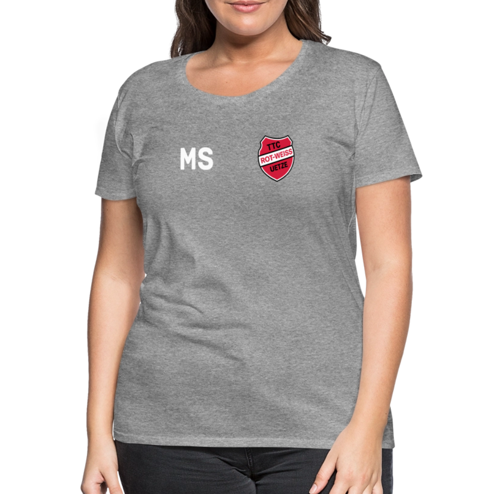 TTC RW Uetze Frauen Premium T-Shirt - Grau meliert