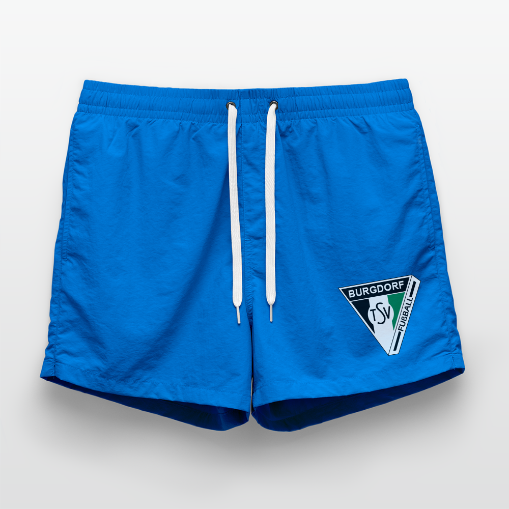 TSV Burgdorf Badeshorts Logo Flexdruck - Cobalt blue