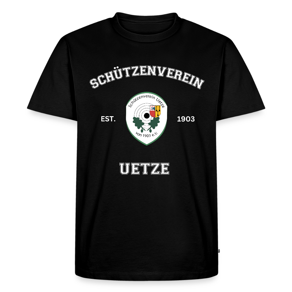 Schützenverein Uetze unisex Collage T-Shirt - Schwarz