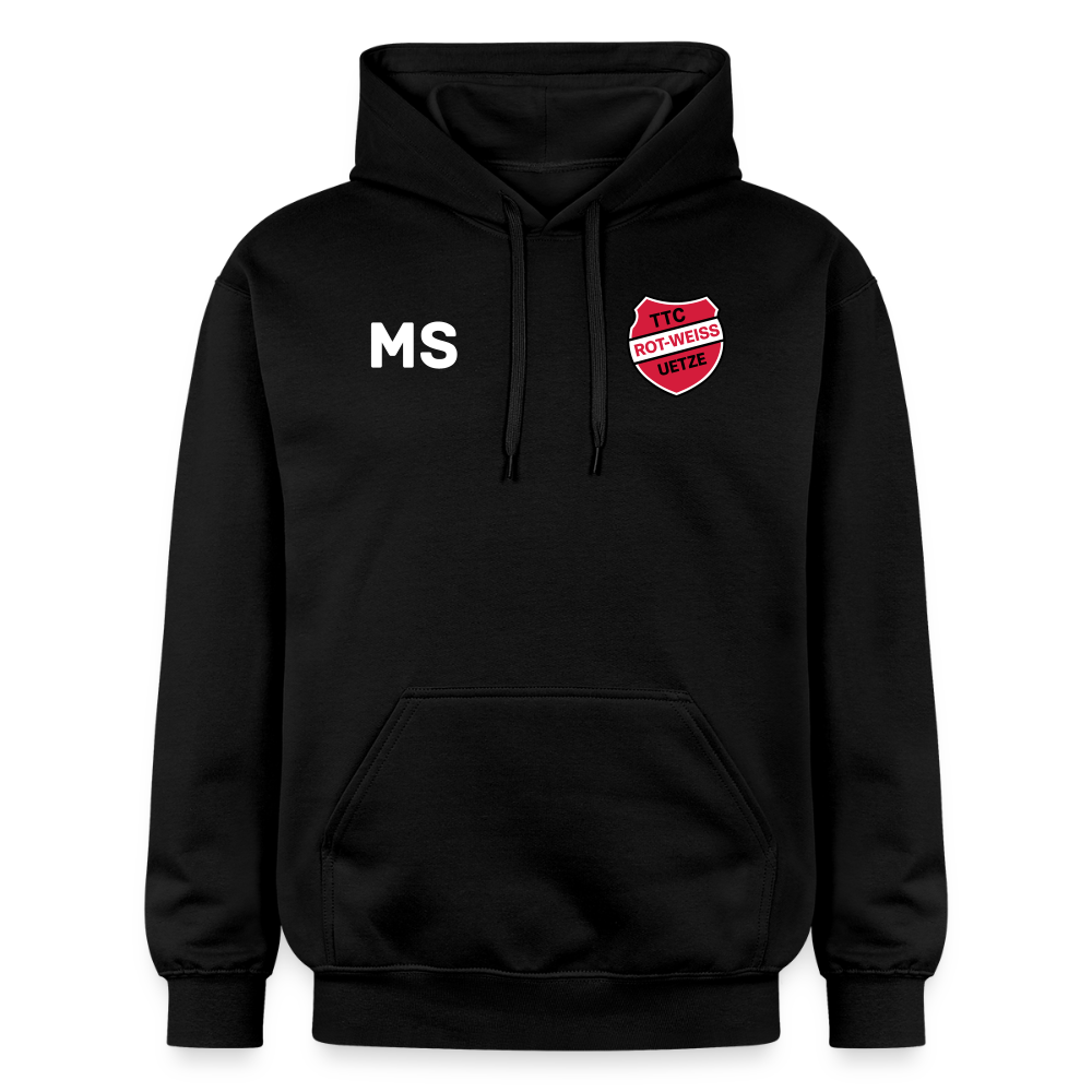 TTC RW Uetze Premium unisex Hoodie (Text personalisierbar) - Schwarz
